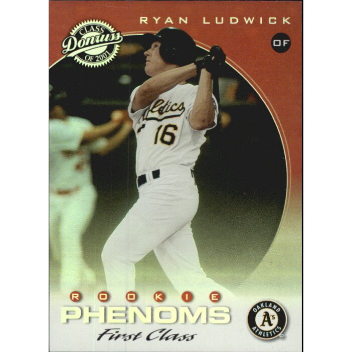 2001 Donruss Class of 2001 First Class #281 Ryan Ludwick PH. rookie card picture