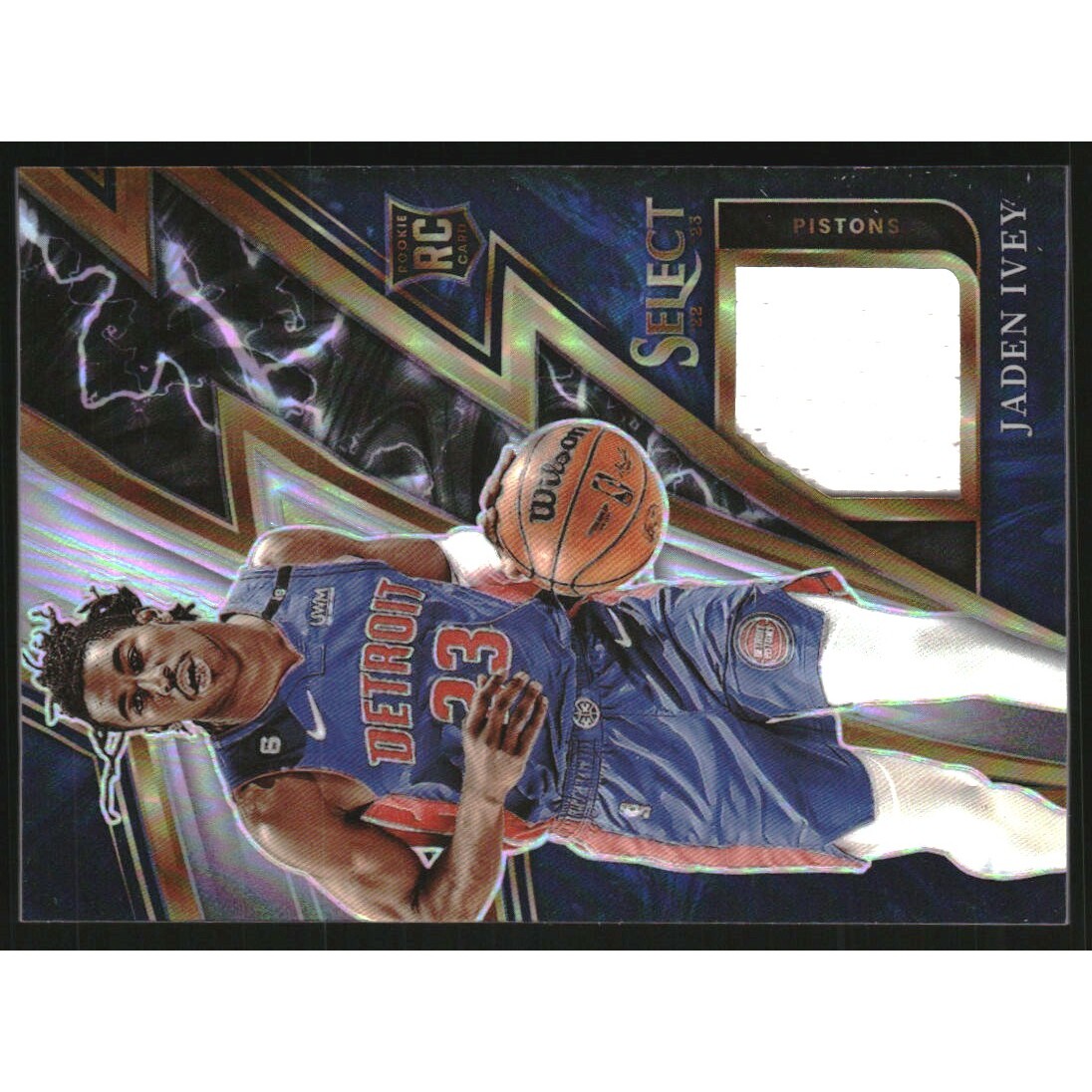 2022-23 Select Sparks Memorabilia #5 Jaden Ivey 2022-23 Select Sparks Memorabilia #5 Jaden Ivey