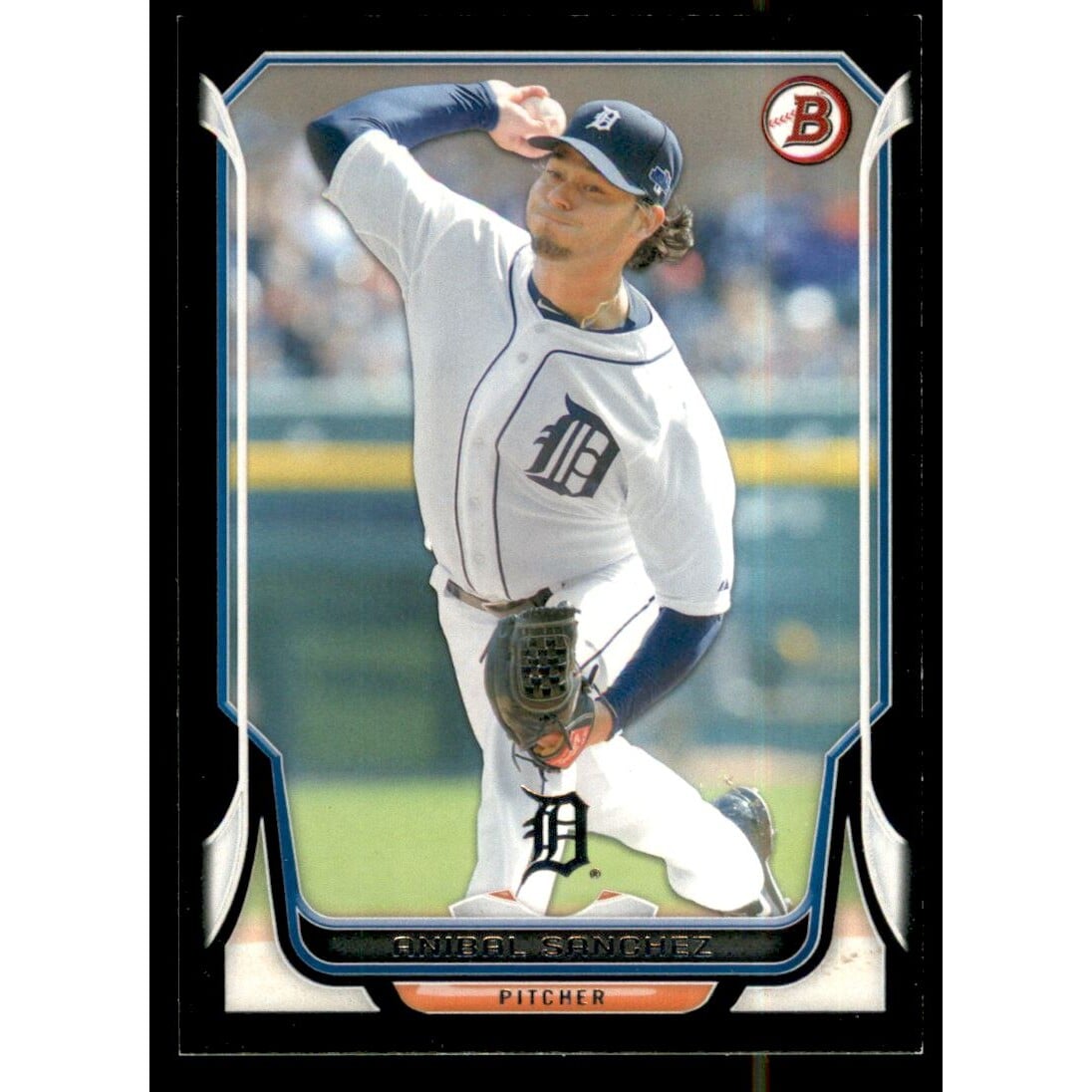 2014 Bowman Black #60 Anibal Sanchez. rookie card picture