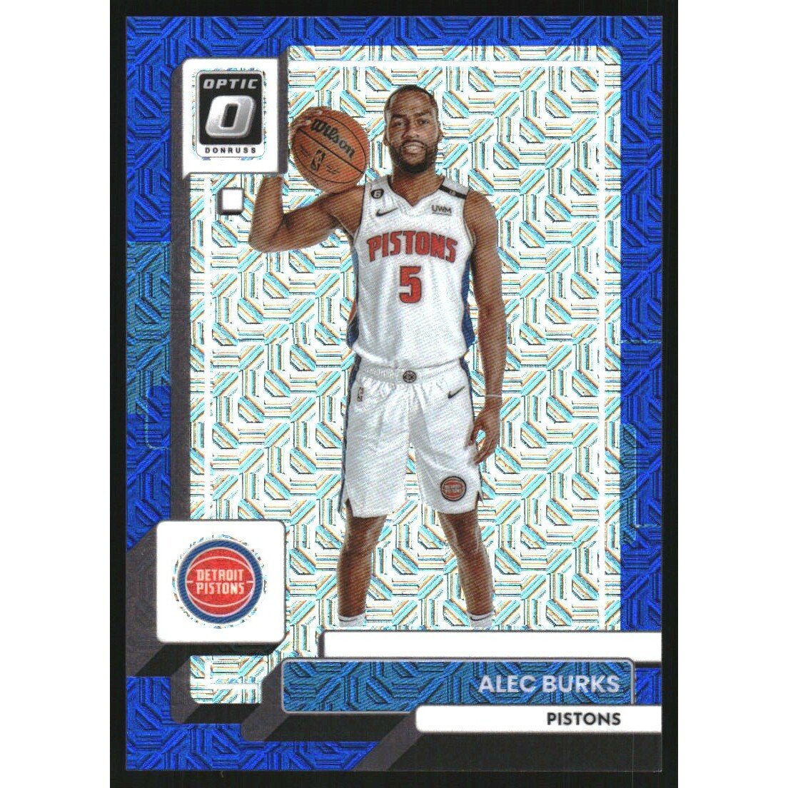 2022-23 Donruss Optic Choice Blue Mojo #104 Alec Burks. rookie card picture