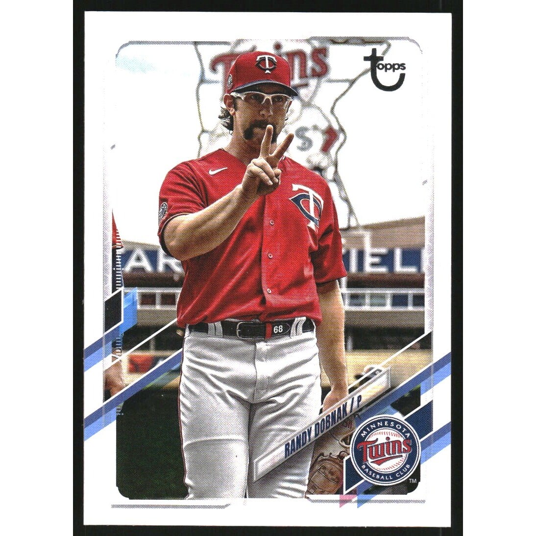 2021 Topps Vintage Stock #71 Randy Dobnak. rookie card picture