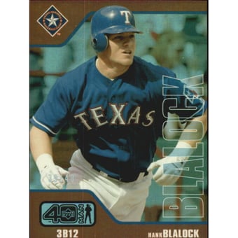 2002 Upper Deck 40-Man Electric Rainbow #263 Hank Blalock