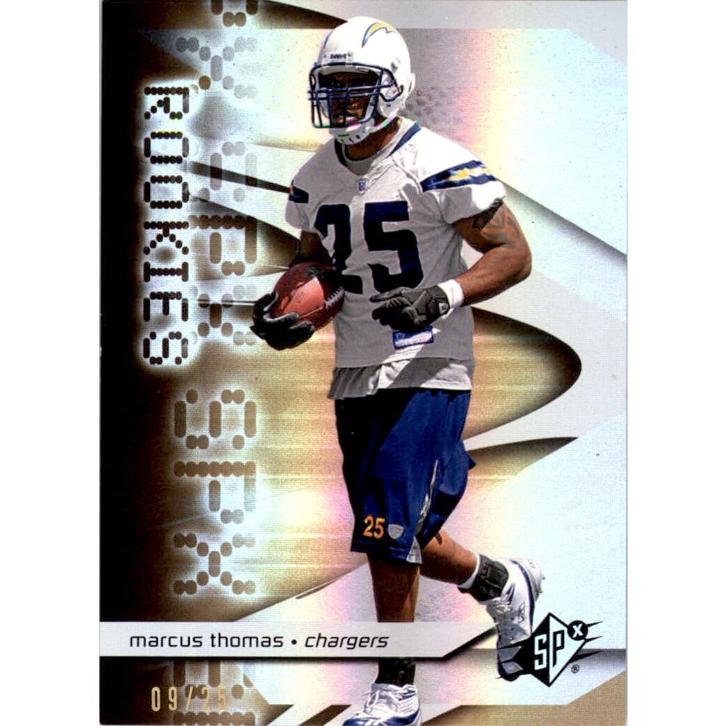 2008 SPx Gold Holofoil Rookies #91 Marcus Thomas