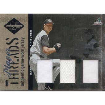 2003 Leaf Limited Player Threads Triple #4 R.John D'backs-Astros-M's