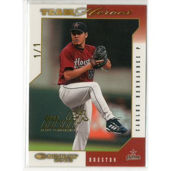 2003 Donruss Team Heroes Glossy Hawaii #223 Carlos Hernandez
