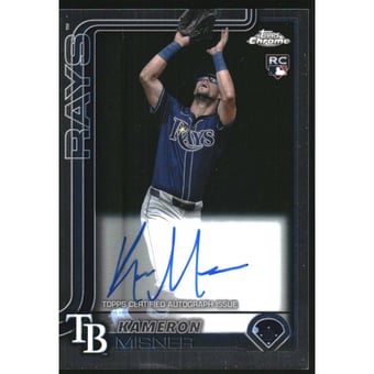 2025 Topps Chrome Rookie Autographs #RAKMI Kameron Misner