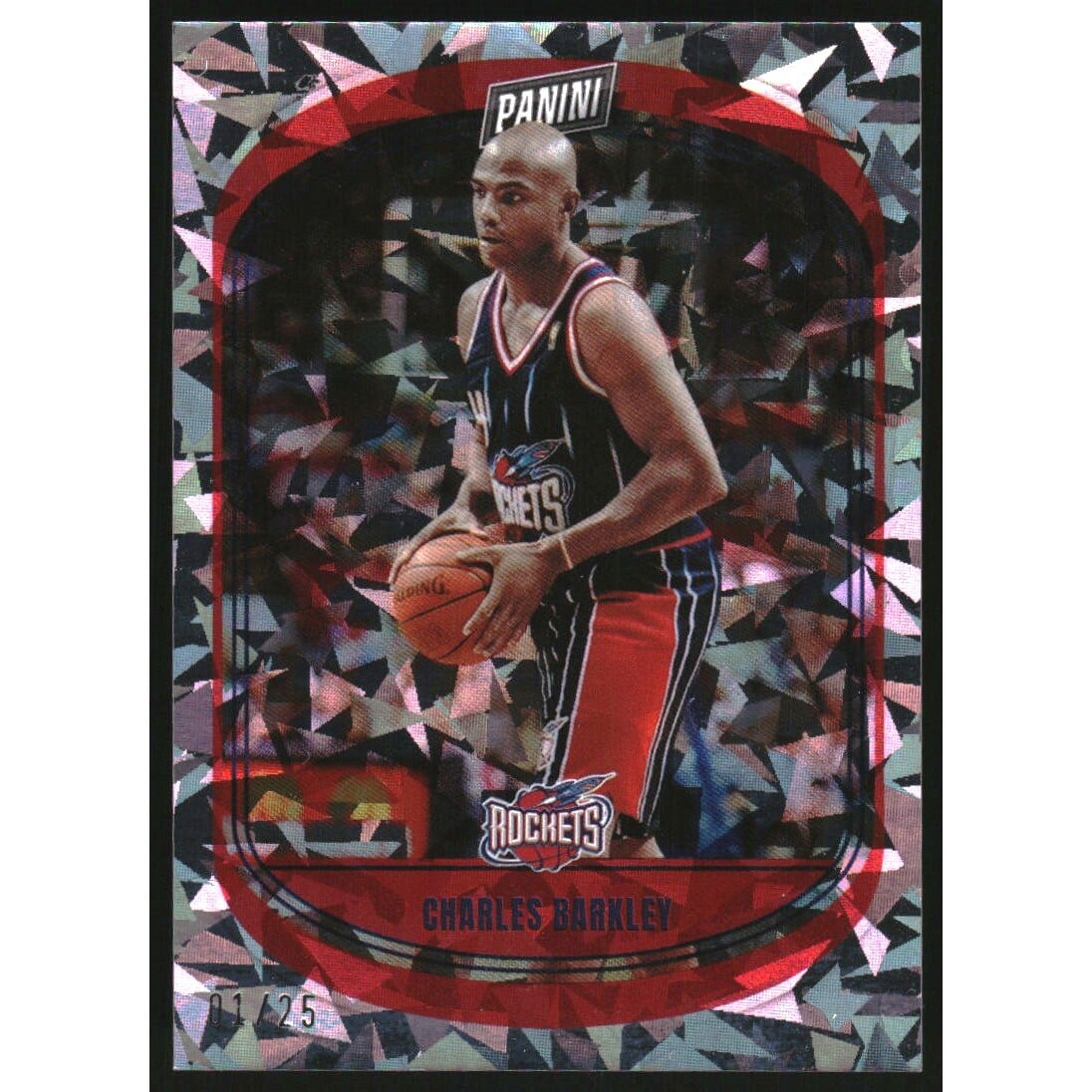 2021-22 Panini Player of the Day Cracked Ice #96 Charles Barkley. rookie card picture