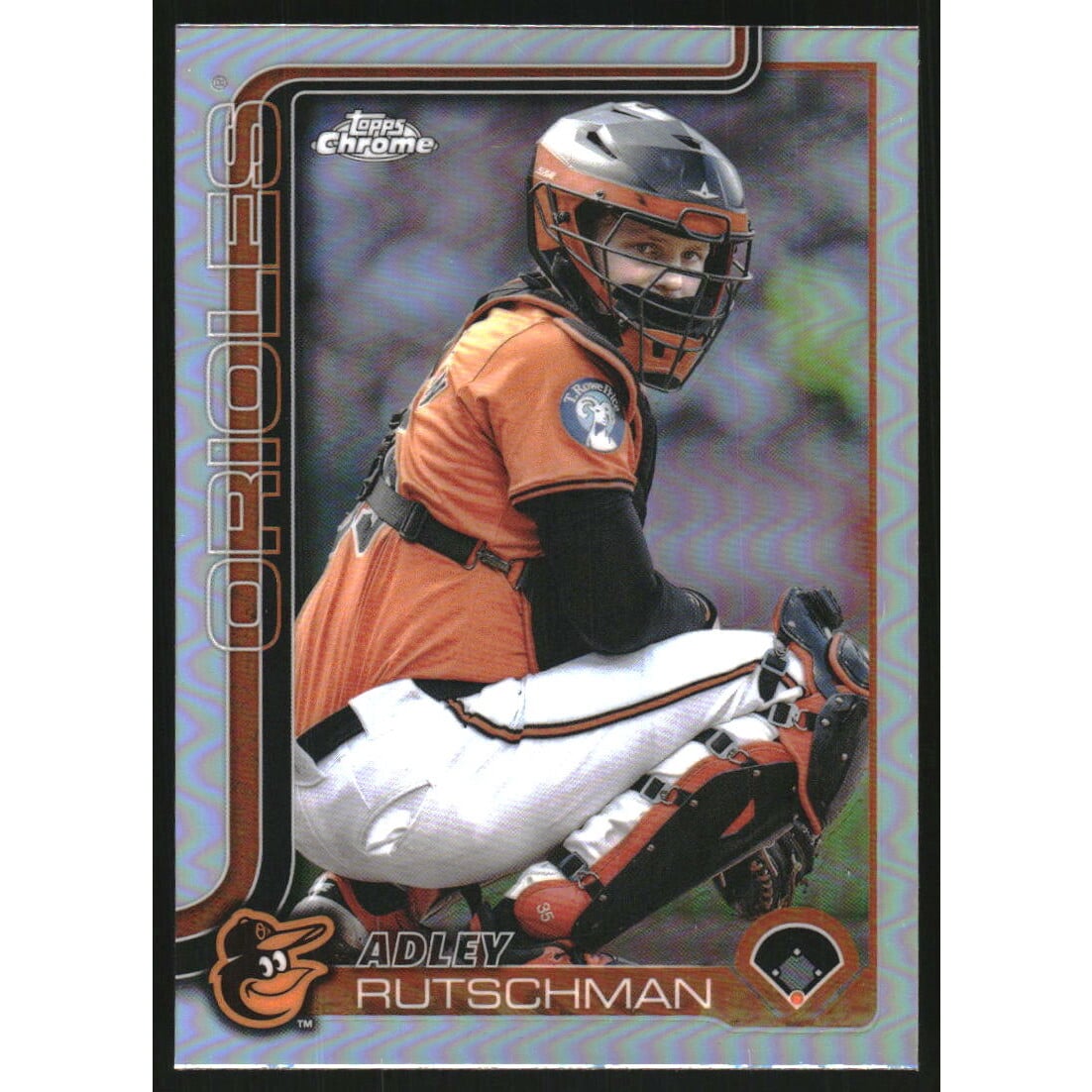 2025 Topps Chrome Photo Variations #271 Adley Rutschman. rookie card picture