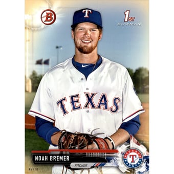 2017 Bowman Draft 5x7 Gold #BD127 Noah Bremer