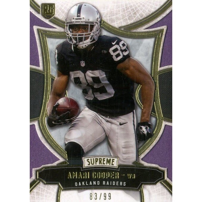 2015 Topps Supreme Violet #69 Amari Cooper