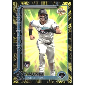 2025 Topps Chrome Radiating Rookies #RR10 Connor Norby