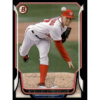 2014 Bowman Black #213 Stephen Strasburg