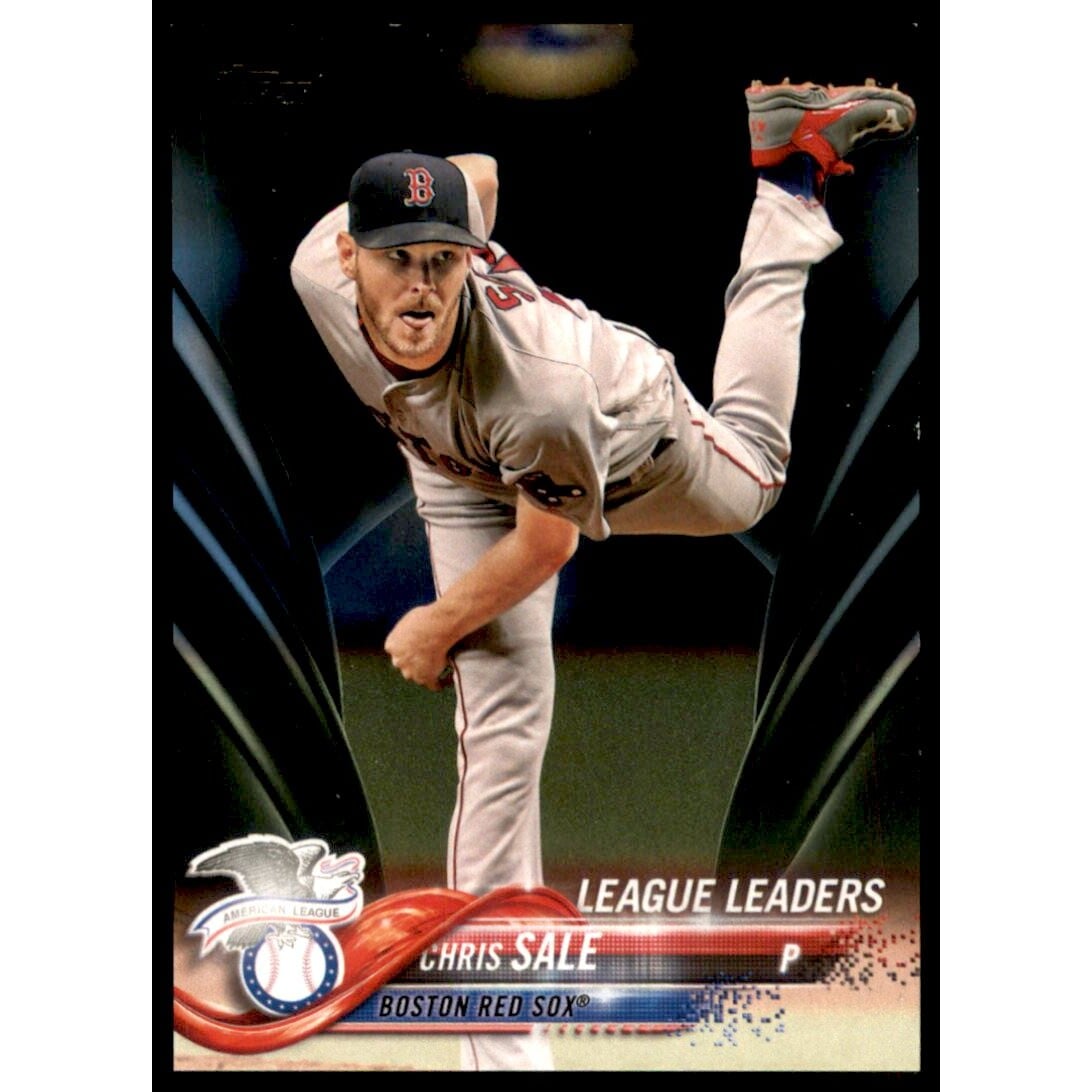 2018 Topps Black #129 Chris Sale LL. rookie card picture