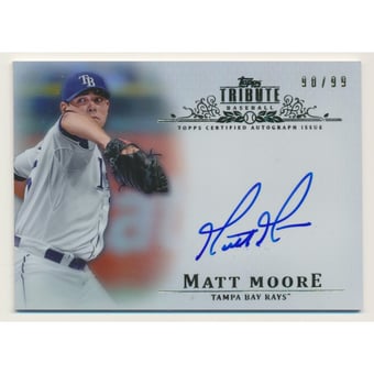 2013 Topps Tribute Autographs #MM3 Matt Moore