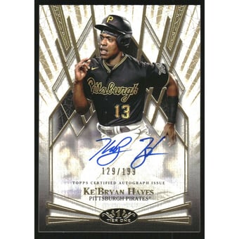 2022 Topps Tier One Break Out Autographs #BOAKH Ke'Bryan Hayes/199