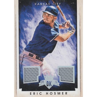 2015 Diamond Kings DK Materials Silver #45 Eric Hosmer/99