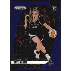 2024 Panini Prizm WNBA Prizms Blue Velocity #126 Kate Martin