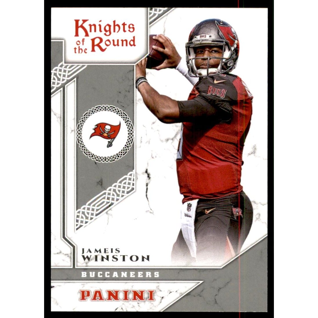 2017 Panini Knights of the Round #14 Jameis Winston. rookie card picture