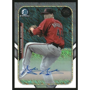 2015 Bowman Chrome Farm's Finest Minis Autographs #FFMAB Archie Bradley