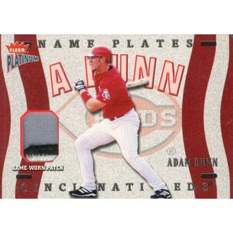 2003 Fleer Platinum Nameplates #AD Adam Dunn/117