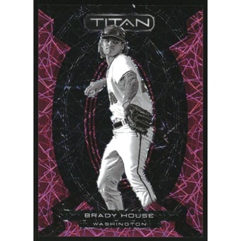 2023 Panini Chronicles Titan Pink Velocity #14 Brady House