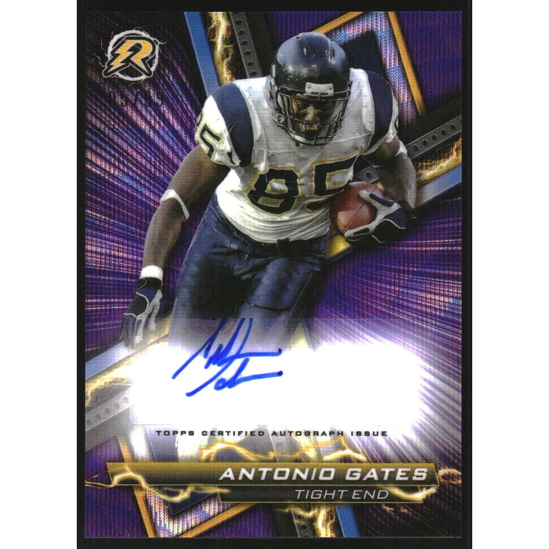 2023 Topps Composite Resurgence Autographs Purple Surge #RAAG Antonio Gates