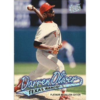 1997 Ultra Platinum Medallion #305 Darren Oliver