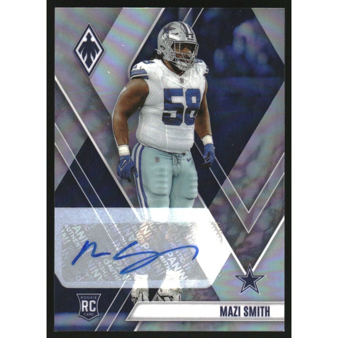 2023 Panini Phoenix Rookie Autographs Silver #152 Mazi Smith. rookie card picture
