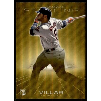 2013 Bowman Sterling Gold Refractors #50 Jonathan Villar