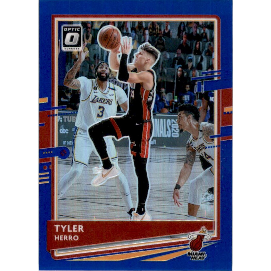 2020-21 Donruss Optic Blue #61 Tyler Herro 2020-21 Donruss Optic Blue #61 Tyler Herro
