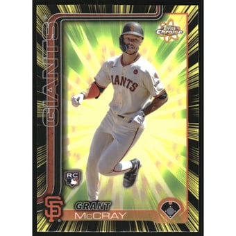 2025 Topps Chrome Radiating Rookies #RR17 Grant McCray