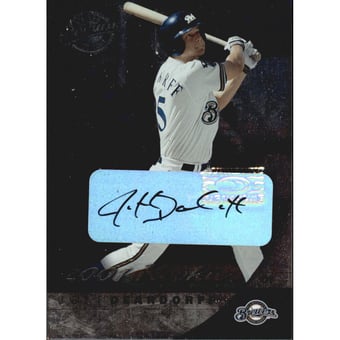 2001 Donruss Class of 2001 Rookie Autographs #148 Jeff Deardorff/100*
