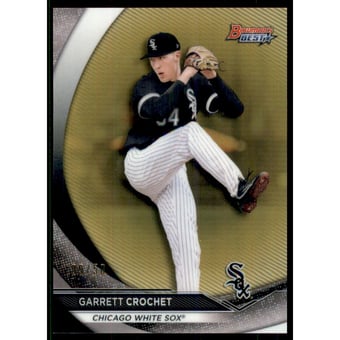 2020 Bowman's Best Top Prospects Gold Refractors #TP3 Garrett Crochet