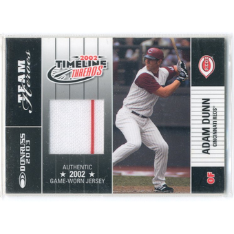 2003 Donruss Team Heroes Timeline Threads #41 Adam Dunn/102