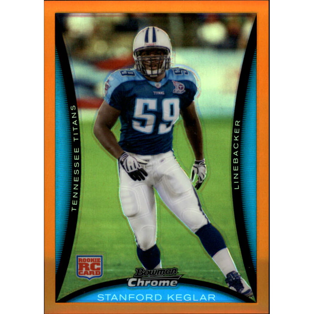 2008 Bowman Chrome Orange Refractors #BC36 Stanford Keglar 2008 Bowman Chrome Orange Refractors #BC36 Stanford Keglar