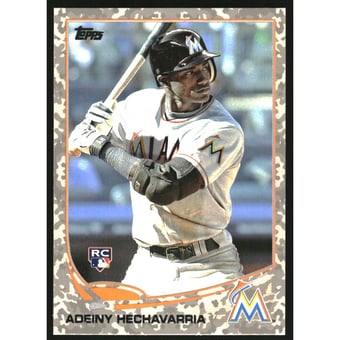 2013 Topps Update Camo #US32 Adeiny Hechavarria