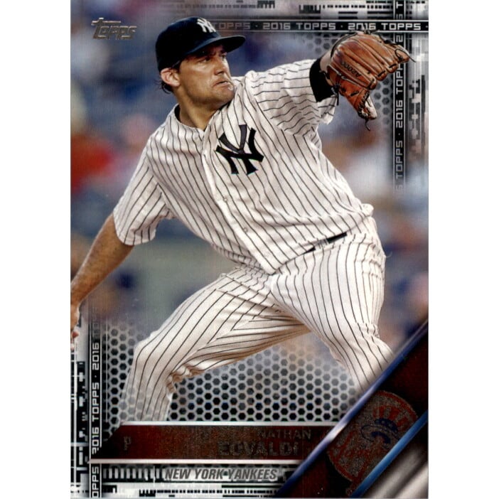 2016 Topps Black #168 Nathan Eovaldi. rookie card picture