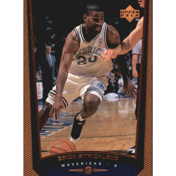 1998-99 Upper Deck Bronze #37 Erick Strickland. rookie card picture