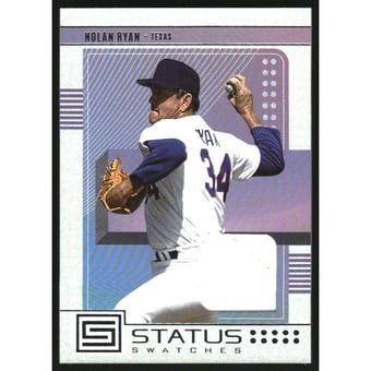 2023 Panini Chronicles Status Swatches #36 Nolan Ryan