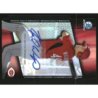 2014 Bowman Chrome Draft Scouts Breakout Die-Cut Autographs #BSAKW Kyle Waldrop