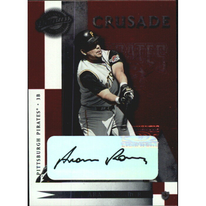 2001 Donruss Class of 2001 Crusade Autographs #C18 Aramis Ramirez/200 2001 Donruss Class of 2001 Crusade Autographs #C18 Aramis Ramirez/200
