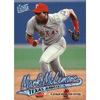 1997 Ultra Platinum Medallion #137 Mark McLemore