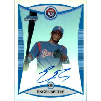 2008 Bowman Chrome Prospects X-Fractors #BCP260 Engel Beltre AU