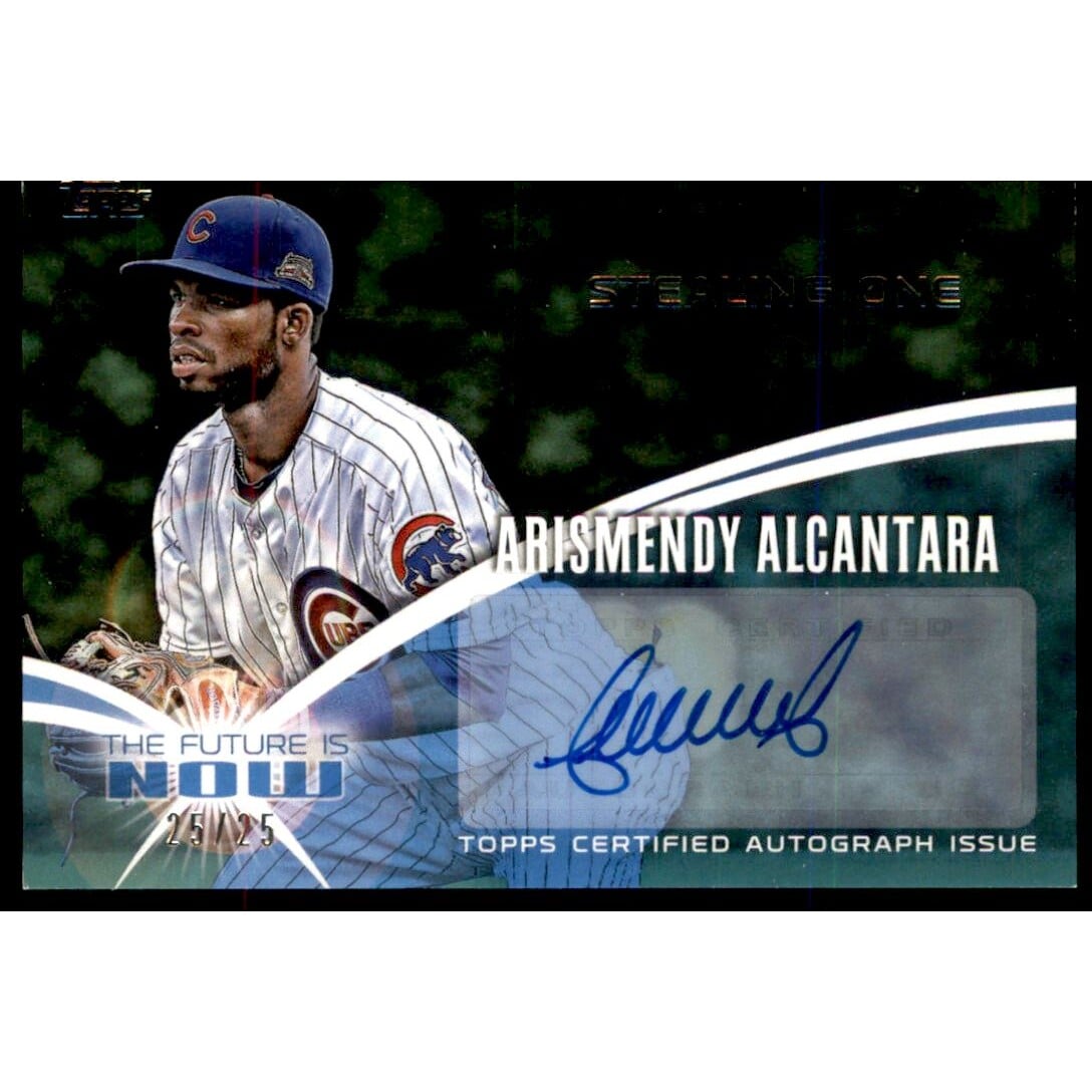 2014 Topps The Future is Now Autographs #FNAAA3 Arismendy Alcantara UPD. rookie card picture