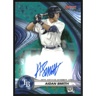 2024 Bowman's Best Best of '24 Autographs Teal Refractors #B24ASH Aidan Smith