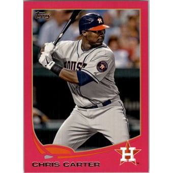 2013 Topps Mini Pink #607 Chris Carter