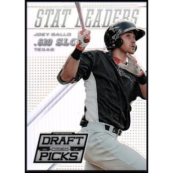 2013 Panini Prizm Perennial Draft Picks Stat Leaders Prizms #2 Joey Gallo