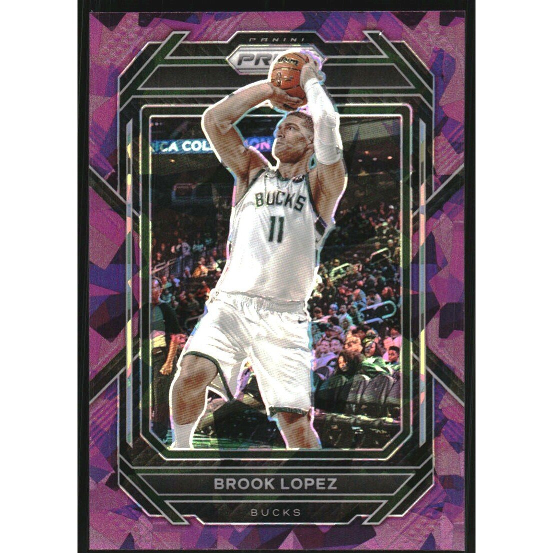 2022-23 Panini Prizm Prizms Purple Ice #94 Brook Lopez. rookie card picture