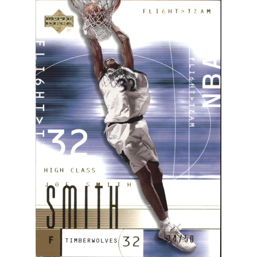 2001-02 Upper Deck Flight Team Gold #59 Joe Smith. rookie card picture