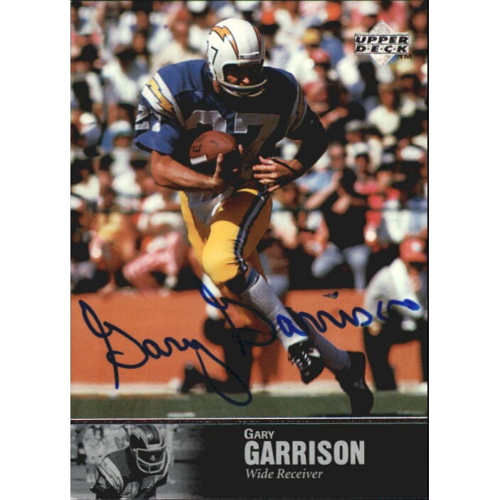 1997 Upper Deck Legends Autographs #AL106 Gary Garrison. rookie card picture